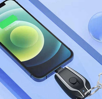 Portable Key Chain Phone Charger