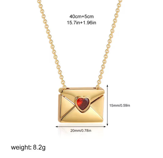 I Love You Letter Necklace